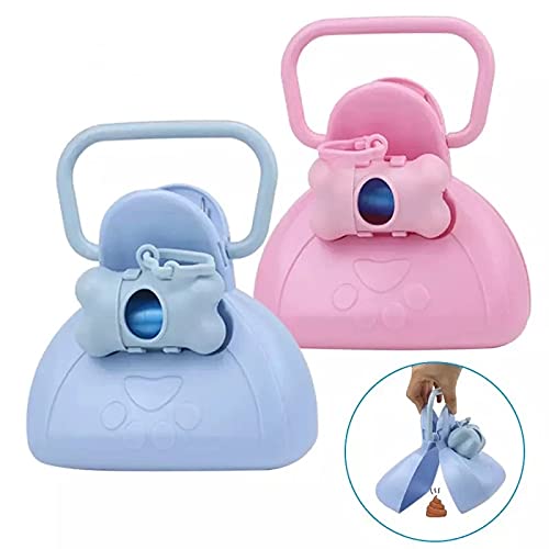 Pet Dog Pooper Travel Foldable Scooper Dog Poop Scoop Pick Up Animal Waste Excreta Tools Pet Supplies (Color : A) (B)
