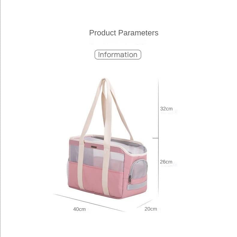 Cats Backpack Nylon Breathable Bag Light Weight Zipper Pet Outdoor Handbag Dog Out Supplies(Black-JoJo's Bizarre Adventure1)