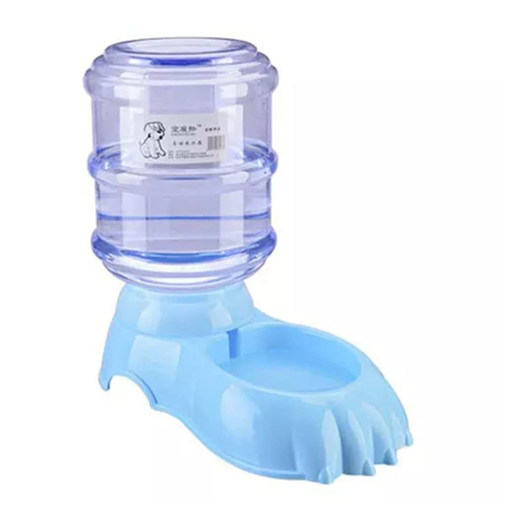 Pet Accessories Dog feeders Supplies Automatic Feeder Water Dispenser 3.8L Portable Bottle Bowl(Black)