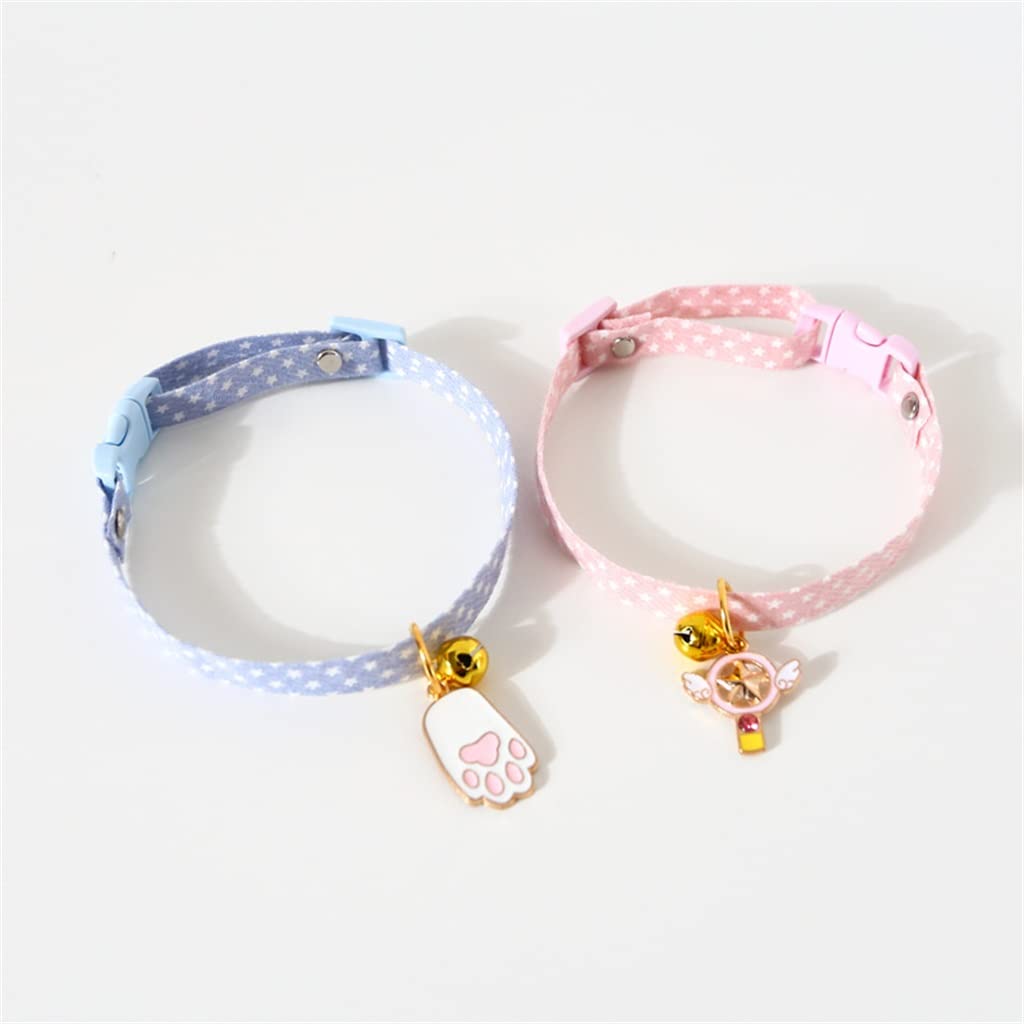 Kitten Collar with Bell Cut Collars Puppy Pet Supplies