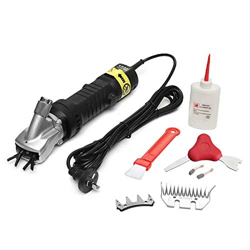 GagalU Pet Farm Supplies 350W 220V Electric Sheep Shearing Supplies Clipper Sheep Goats Alpaca Shears Wool Scissor Farm Machine with Box