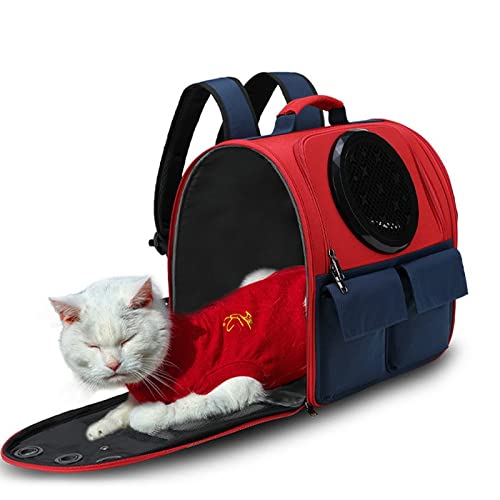 Pet Space Capsule Backpack for Cats Small Dogs Portable Doggie Kitten Cat Travel Bag Outdoor Puppy Supplies