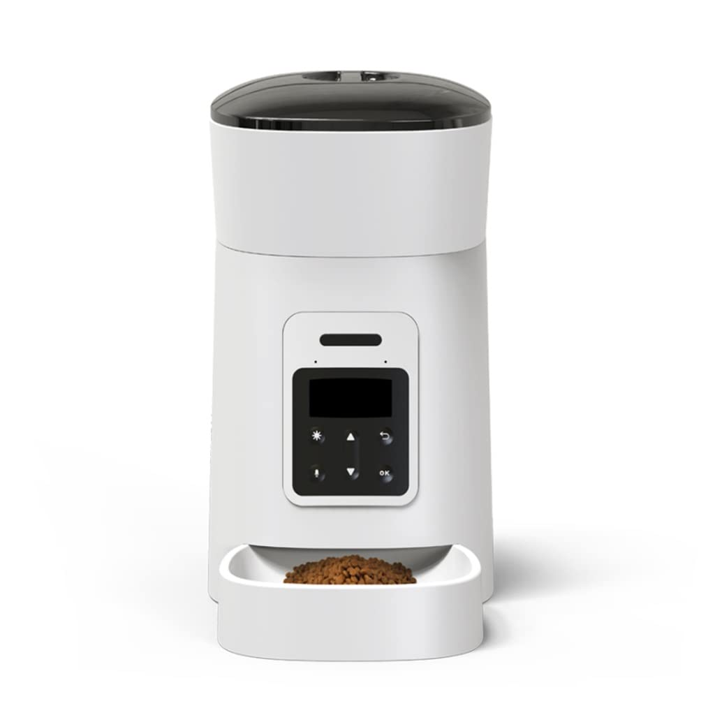 Pet Feeder Dispenser for Cats and Dog Travel Supply Automatic Smart Slow Fixed Time Amount of Food