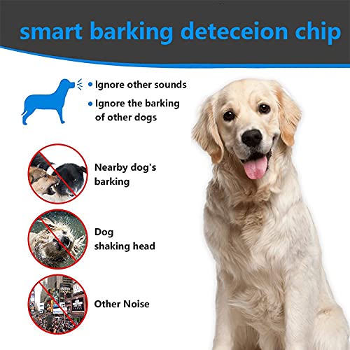 Rechargeable Waterproof Buzzer Vibration Collar Electric Anti-Bark Training Dog Pet Supplies