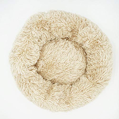 Pet Dog Bed Sneaker Dogs Beds for Large Bench Mat Chihuahua Kennel for Pet Supplies Sofa Dog House for Cat Big Cushion Products. (Color : Beige Yellow Size : 90cm)