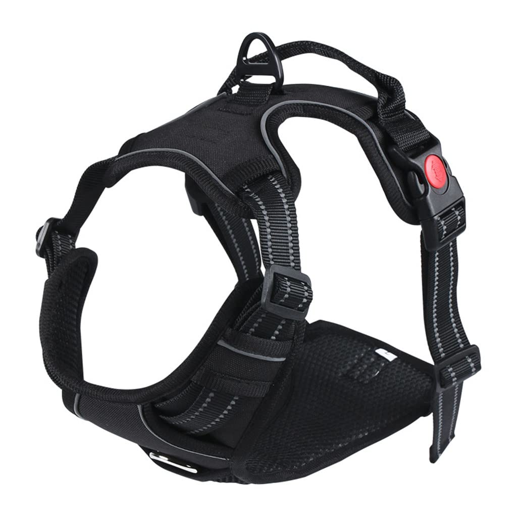 Dog Harness Anti-Traction Adjustable Reflective Breathable Vest Pet Supplies