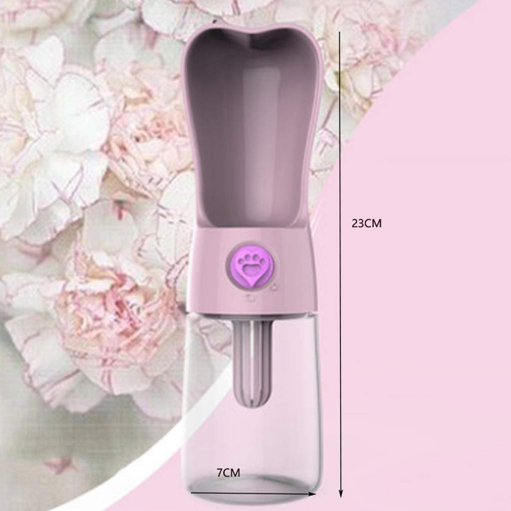 Pet Water Bottle Light and Leak-Proof Pet Water Bottle Outdoor Water Bottle Pet Supplies (B)