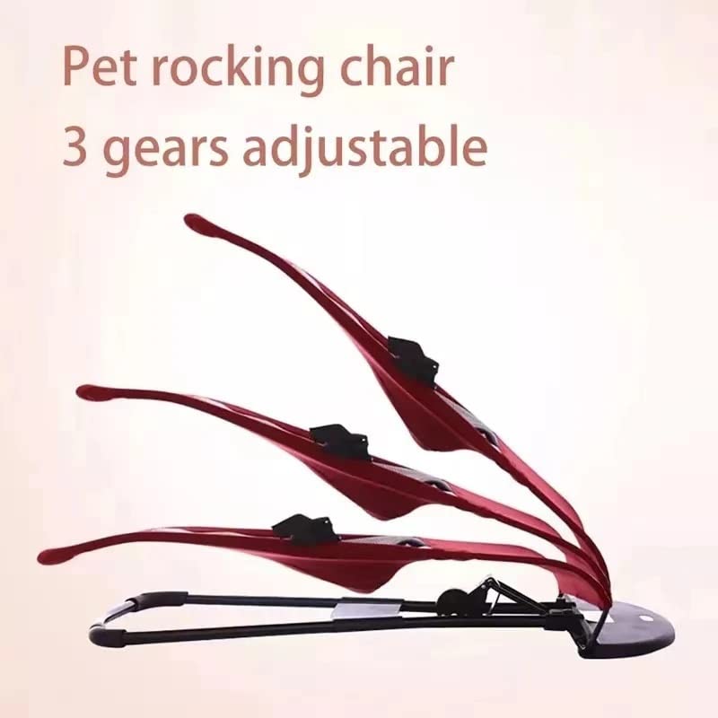 Comfortable Chair Pet Supplies Portable Folding Rocking Small and Medium-Sized Dog