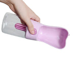Pet Water Bottle Light and Leak-Proof Pet Water Bottle Outdoor Water Bottle Pet Supplies (B)