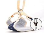 Dog Harness Leash Set Cute Bow Training Walking Vest Strap Small Dog Pug Pet Supplies (D L)
