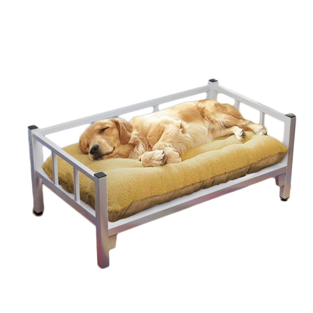 Kennel Four Seasons Summer Winter Season Summer Mat Keep Warm Cat Nest Golden Retriever Large Dog Off The Ground Kennel Pets Supplies Dog Camp Bed (Color : C, Size : 7CM*50CM)