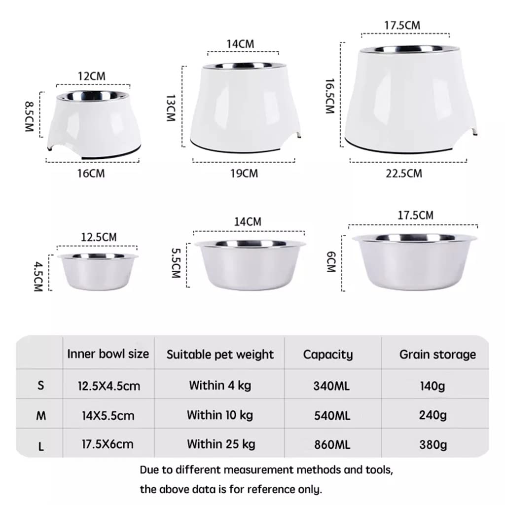 Non-Slip Bowl Dog Tall feet Pet Feeding Water for Cats Food Bowls for Dogs Feeder Product Supplies