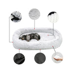 ALLC Dog Bed Creative Kennel Winter Warm Removable and Washable Large Sponge Mat Human Sleeping Mat Pet Supplies Cozy Sleeping Pet Bed for Cat and Dog (Color : Light Gray, Size : 185 * 120 * 30cm)