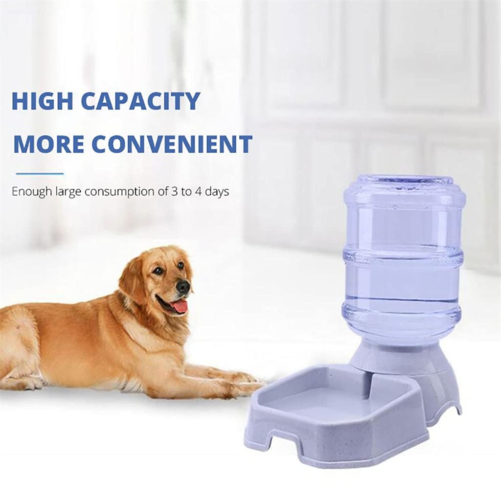 3.8L Automatic Pet Feeders Dog Drinking Bowl Large Capacity Water Food Holder Dogs Supplies(C)