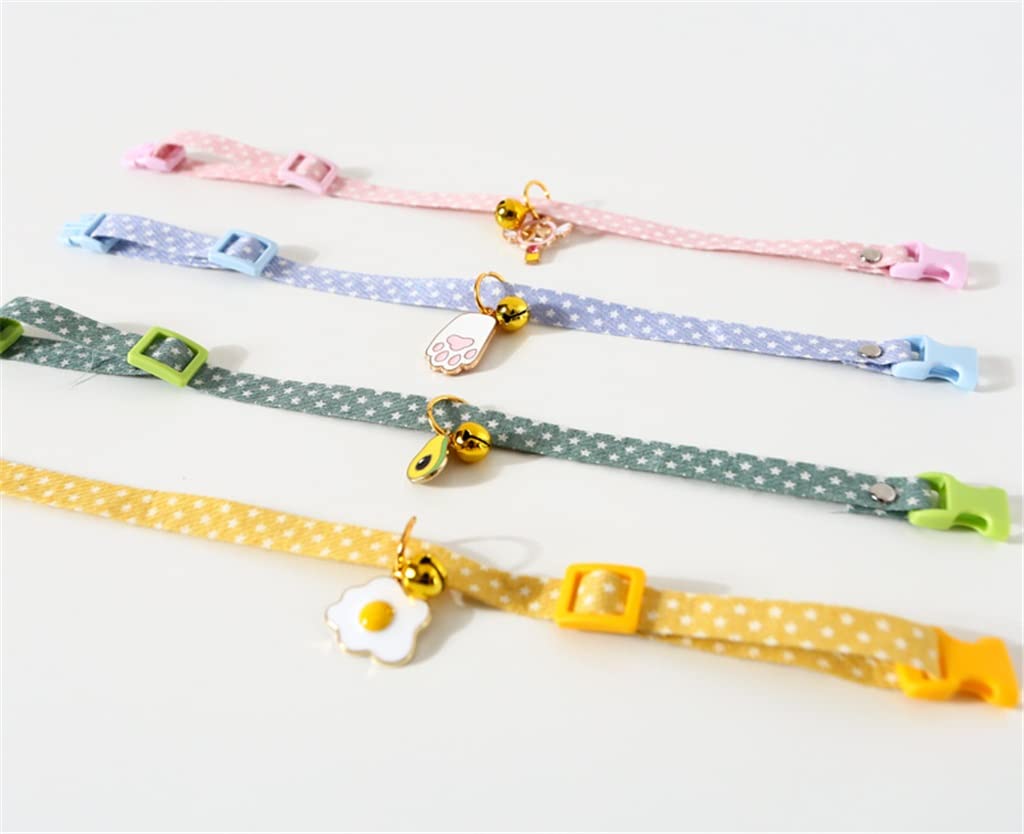 Kitten Collar with Bell Cut Collars Puppy Pet Supplies