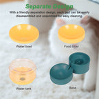 Dog Bowl Water Dispenser Automatic Storage Non-Slip Pet Bowls Food Feeder Container Supplies