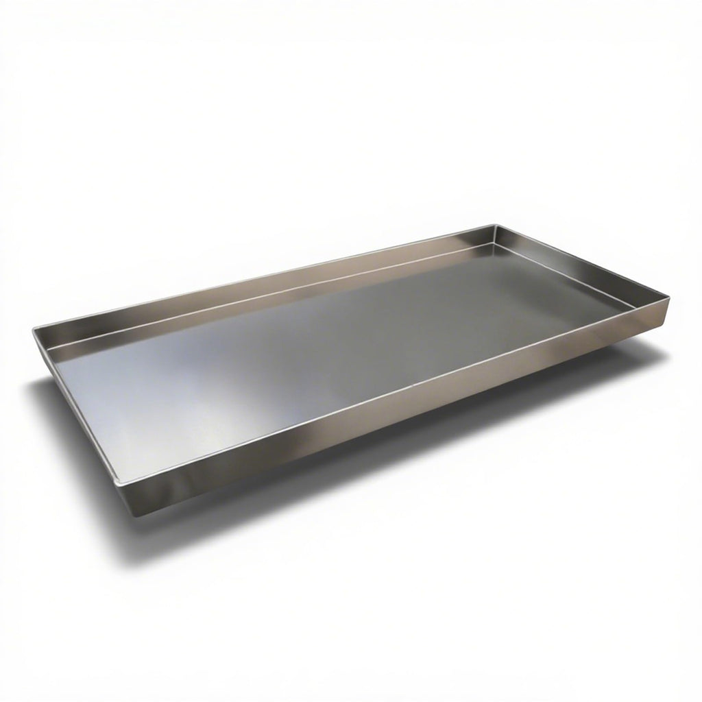Stainless Steel Dog Crate Replacement Tray - Chew-Resistant, Leak-Proof Floor Pan with Welded Design for Pet Crate, Easy to Clean, Durable Pet Supplies