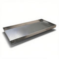 Stainless Steel Dog Crate Replacement Tray - Chew-Resistant, Leak-Proof Floor Pan with Welded Design for Pet Crate, Easy to Clean, Durable Pet Supplies