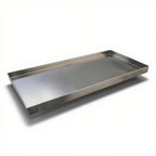 Stainless Steel Dog Crate Replacement Tray - Chew-Resistant, Leak-Proof Floor Pan with Welded Design for Pet Crate, Easy to Clean, Durable Pet Supplies