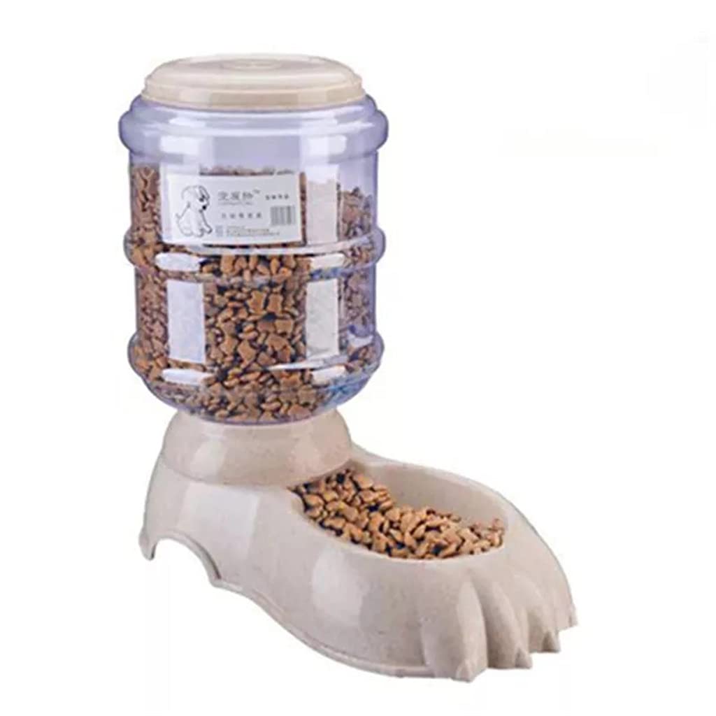 Pet Accessories Dog feeders Supplies Automatic Feeder Water Dispenser 3.8L Portable Bottle Bowl(Black)