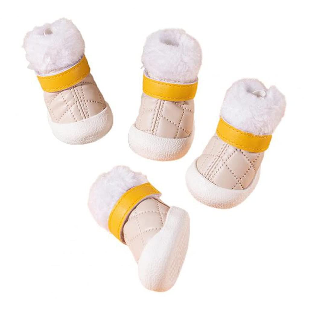 Pet Shoes Comfortable Snow Anti-Slip Boots Paw Supplies Booties(2 Code)
