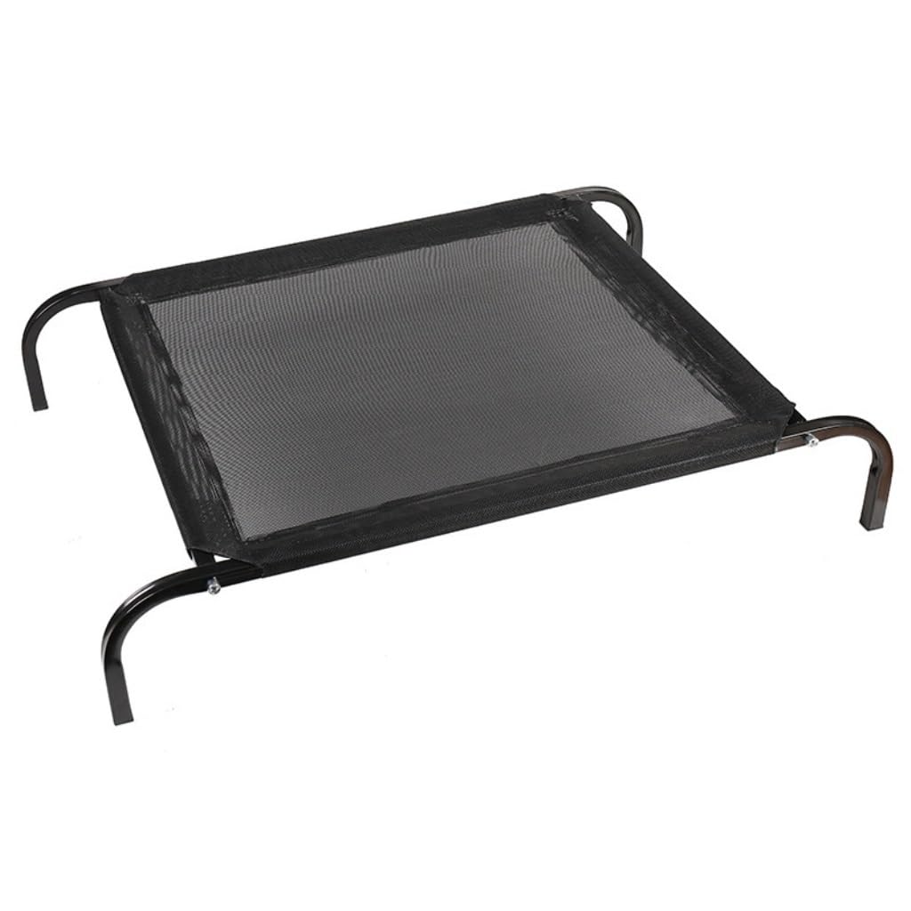 Pet Bed Pet Dog Camp Bed Dog Kennel Cat Bed Summer Dog Ventilation Breathable Cool Mat Cushion Pet Supplies Pet Beds for Cats(Large)