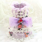 Fashion Princess Pet Clothes Dress T-Shirts Lovers Suit Small Medium Cats Dog Clothes Pet Supplies Dog Skirts (Size : Large) (XX)