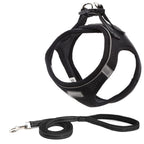 Dog Sling and Leash Set Super Small no Tension Reflective Breathable Puppy Sling Pet Supplies (A XX)