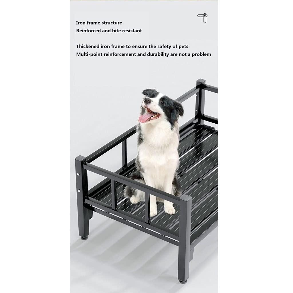 Kennel Four Seasons Summer Winter Season Summer Mat Keep Warm Cat Nest Golden Retriever Large Dog Off The Ground Kennel Pets Supplies Dog Camp Bed (Color : C, Size : 7CM*50CM)