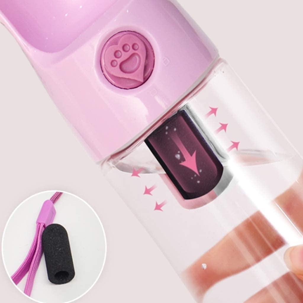 Pet Water Bottle Light and Leak-Proof Pet Water Bottle, Outdoor Water Bottle Pet Supplies