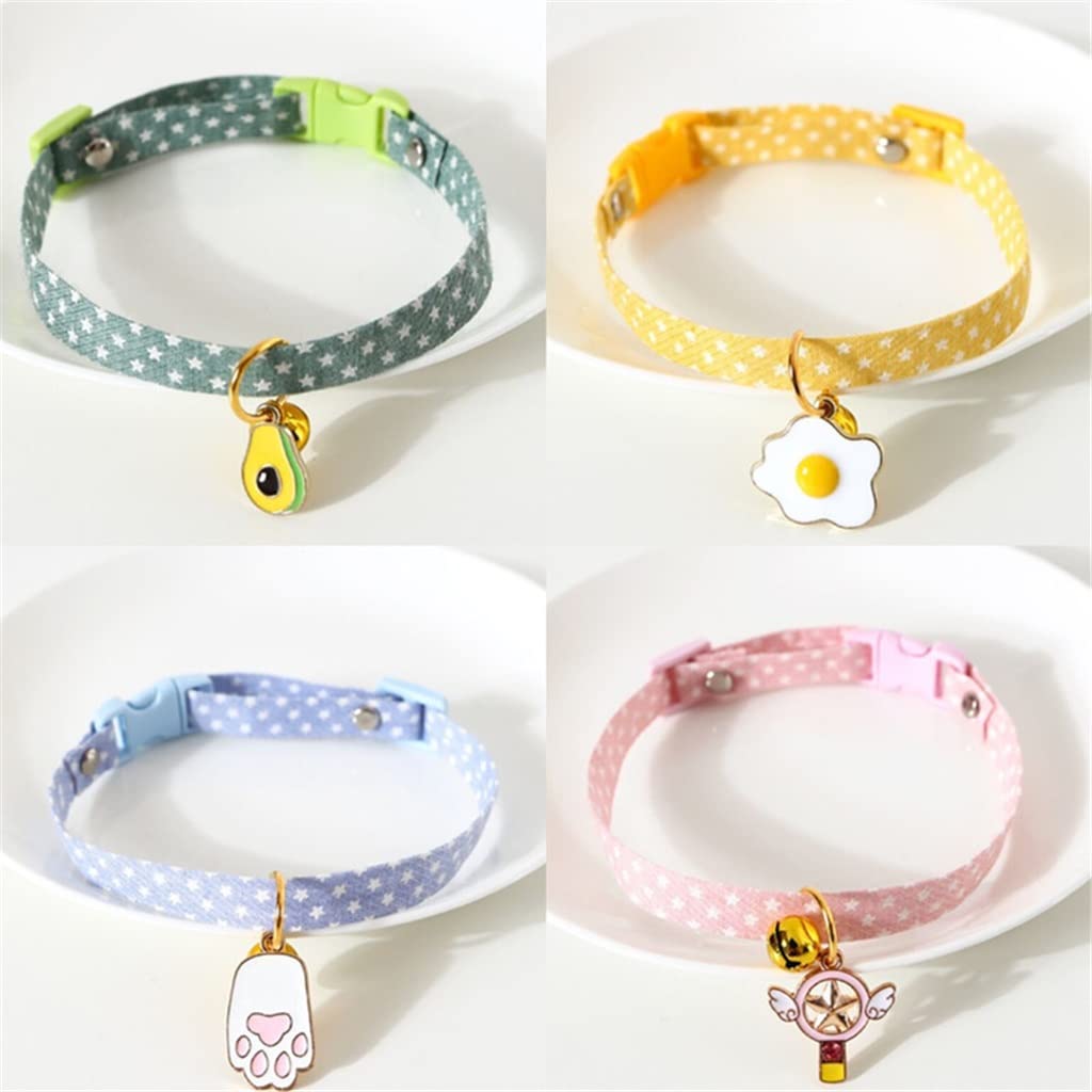 Kitten Collar with Bell Cut Collars Puppy Pet Supplies