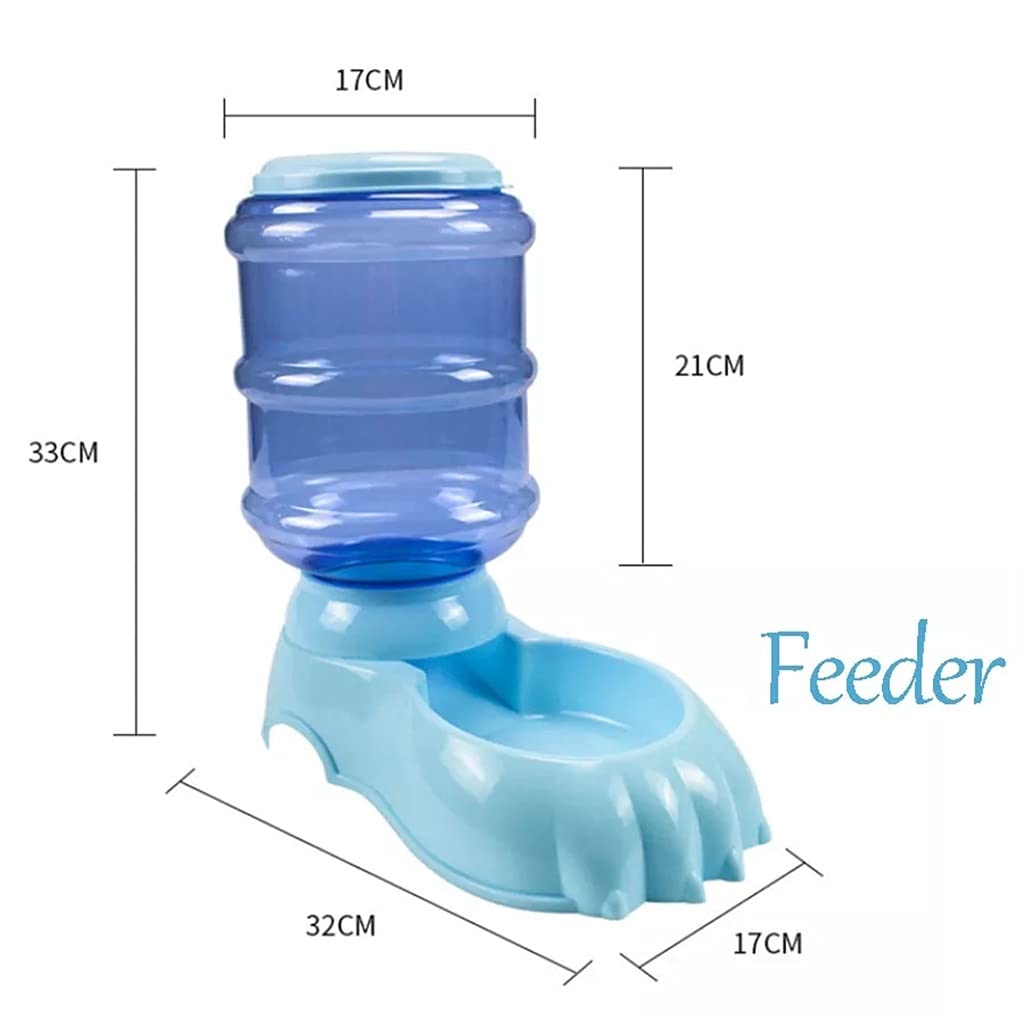Pet Accessories Dog feeders Supplies Automatic Feeder Water Dispenser 3.8L Portable Bottle Bowl
