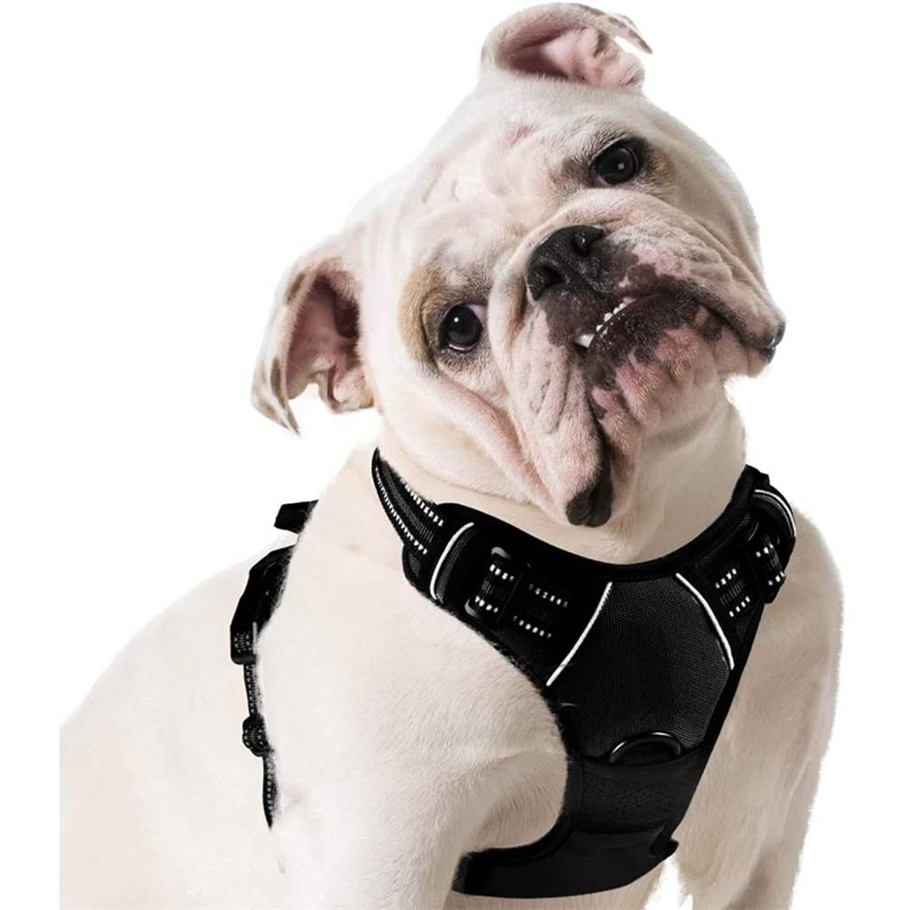 No Pull Dog Harness for Walking Pet Supplies Harness Adjustable Breathable Soft Vest for Pets (A X)