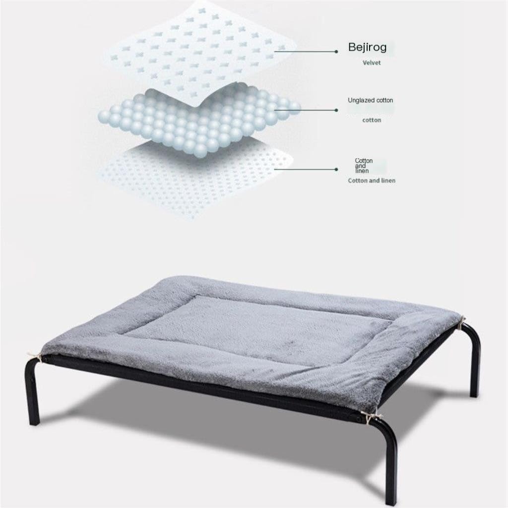 Pet Bed Pet Bed, Moisture-Proof Dog Kennel, Universal Dog Camp Bed for All Seasons, Washable Pet Bed, Pet Supplies Pet Beds for Cats(B,Medium)