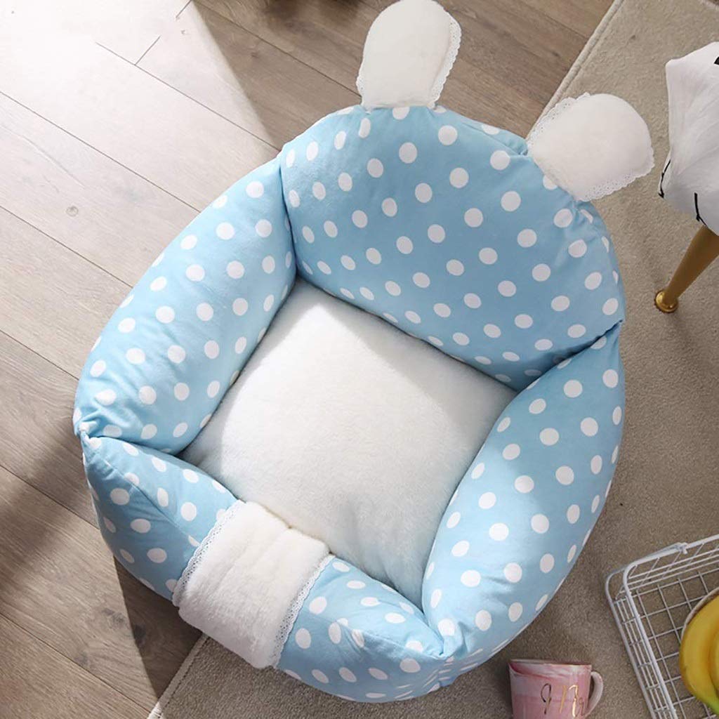 Pet Bed, Pet Craft Supply Round Machine Washable Memory Foam Comfortable Soft All Season Dog Bed