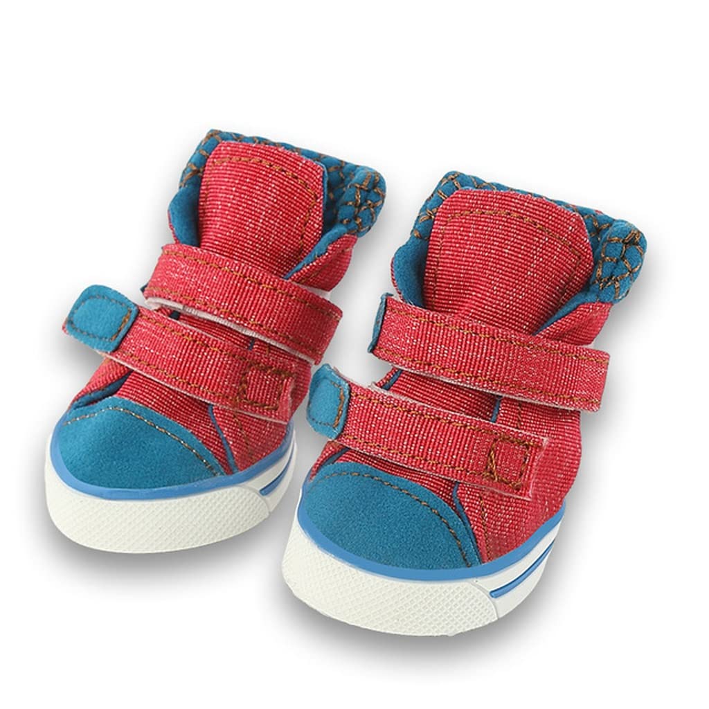 Pet Shoes Cowboy Non-Slip Autumn Winter Supplies(D,5cm Code)