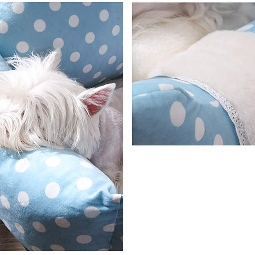 Pet Bed, Pet Craft Supply Round Machine Washable Memory Foam Comfortable Soft All Season Dog Bed