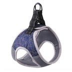 Reflective Nylon Dog Harness for Small Dogs No Pull Collar Pet Supplies Leash Vest for Bulldogs(E,M)
