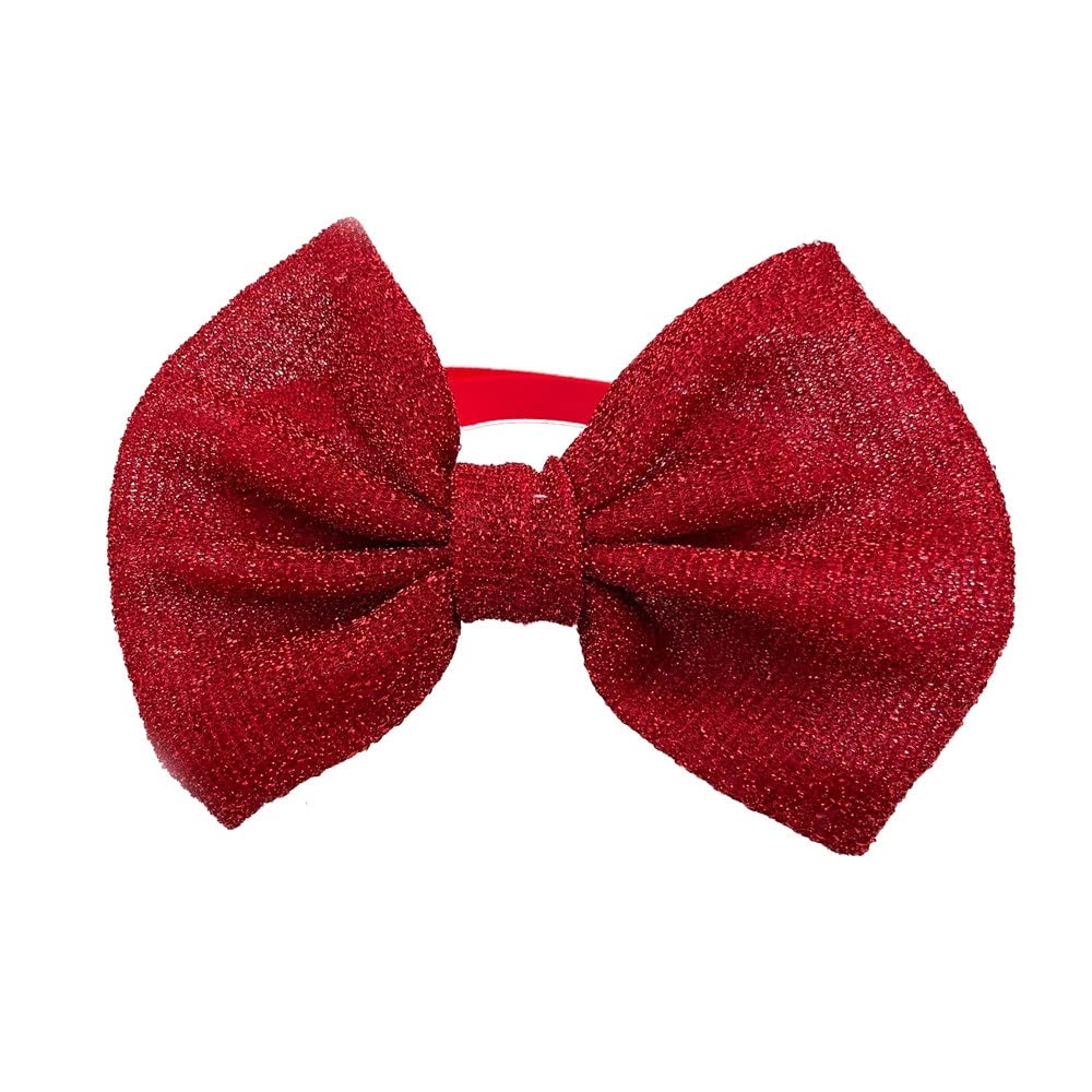 50/100pcs Dog Bow Tie Bling Neckties Supplies Small Middle Large Bowties Adjustable Collar Pet Products Accessories