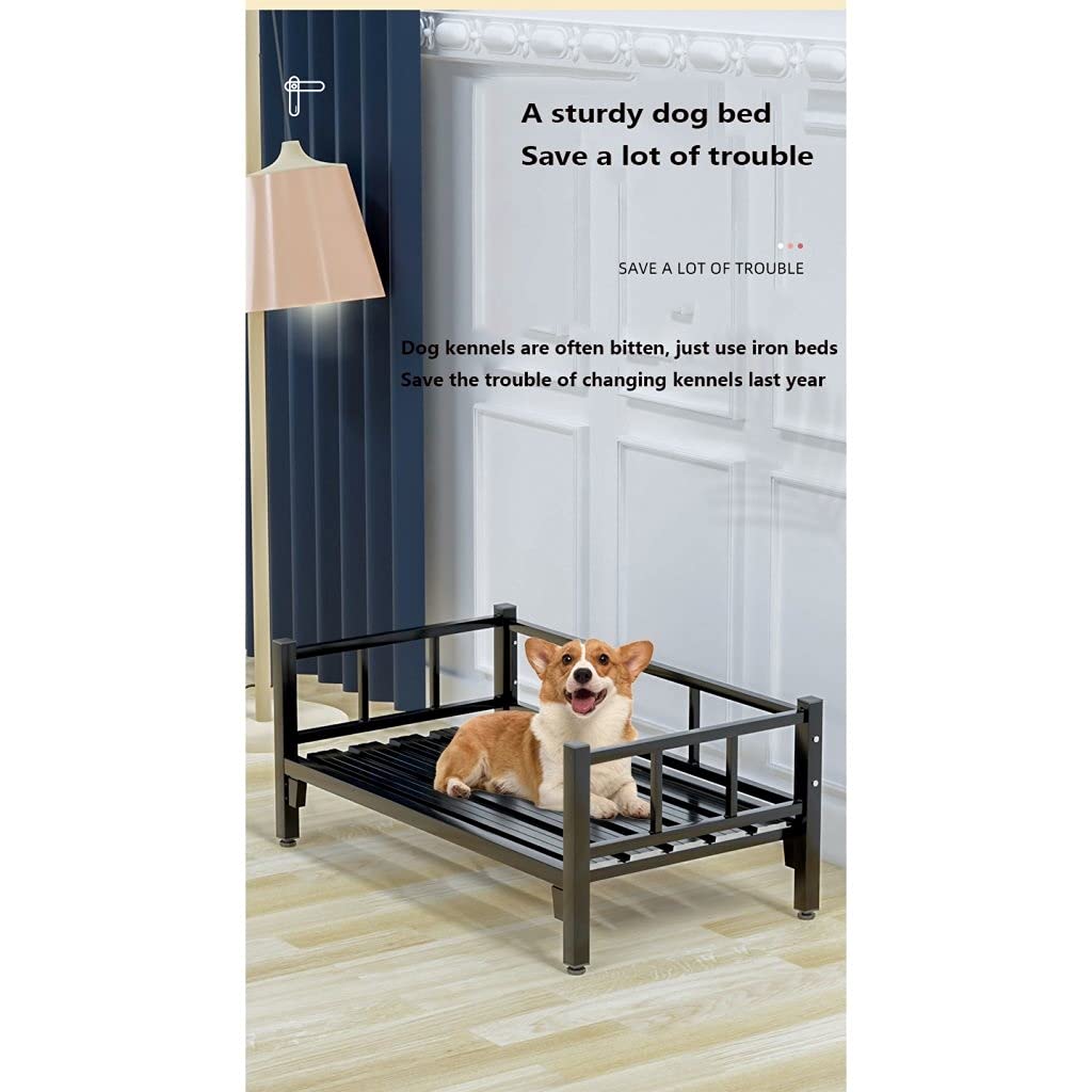 Kennel Four Seasons Summer Winter Season Summer Mat Keep Warm Cat Nest Golden Retriever Large Dog Off The Ground Kennel Pets Supplies Dog Camp Bed (Color : C, Size : 7CM*50CM)