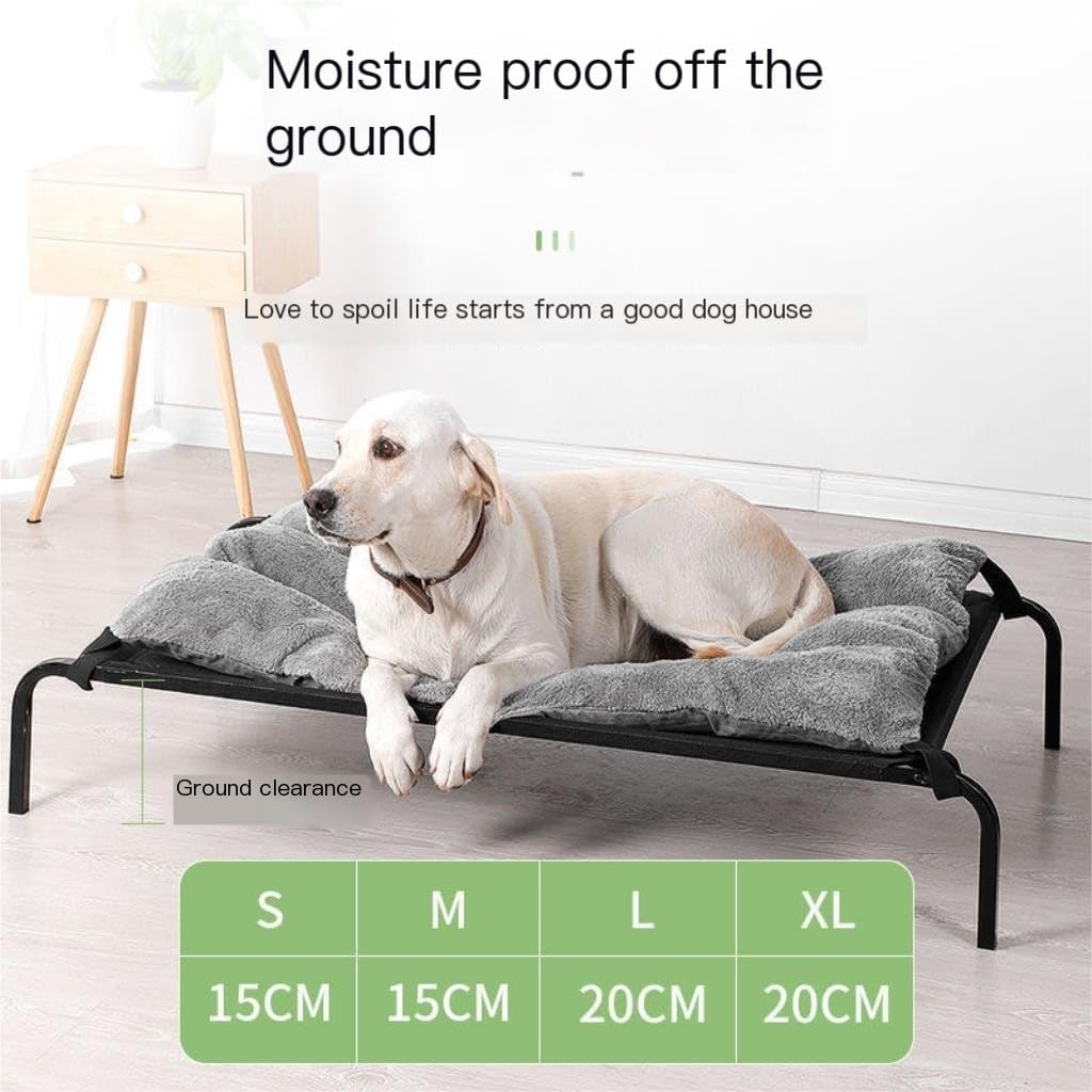 Pet Bed Pet Bed, Moisture-Proof Dog Kennel, Universal Dog Camp Bed for All Seasons, Washable Pet Bed, Pet Supplies Pet Beds for Cats(A,Medium)
