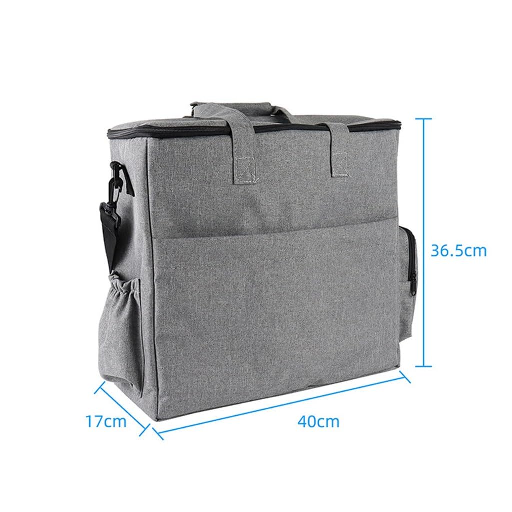 Pet Out Shoulder Bag Dog Food Carry Portable Travel Supplies Storage Trolley Box