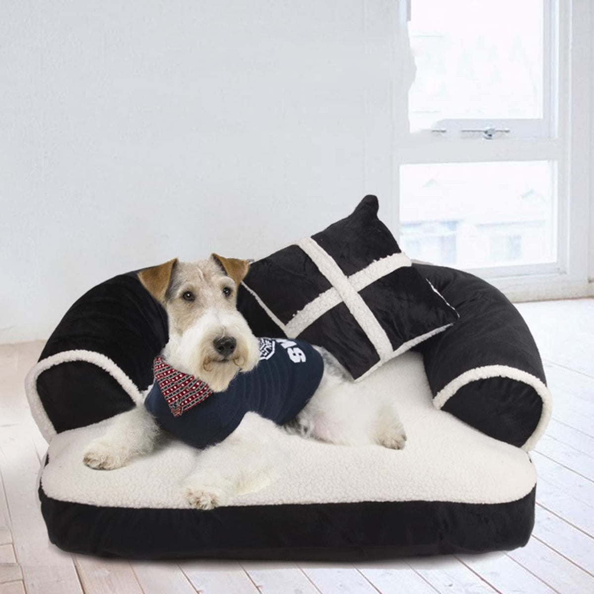 Pet Sofa Indoor Dog Kennel, Pet Sofa Removable and Washable, Dog Sofa Pet Supplies(Size:60cm)