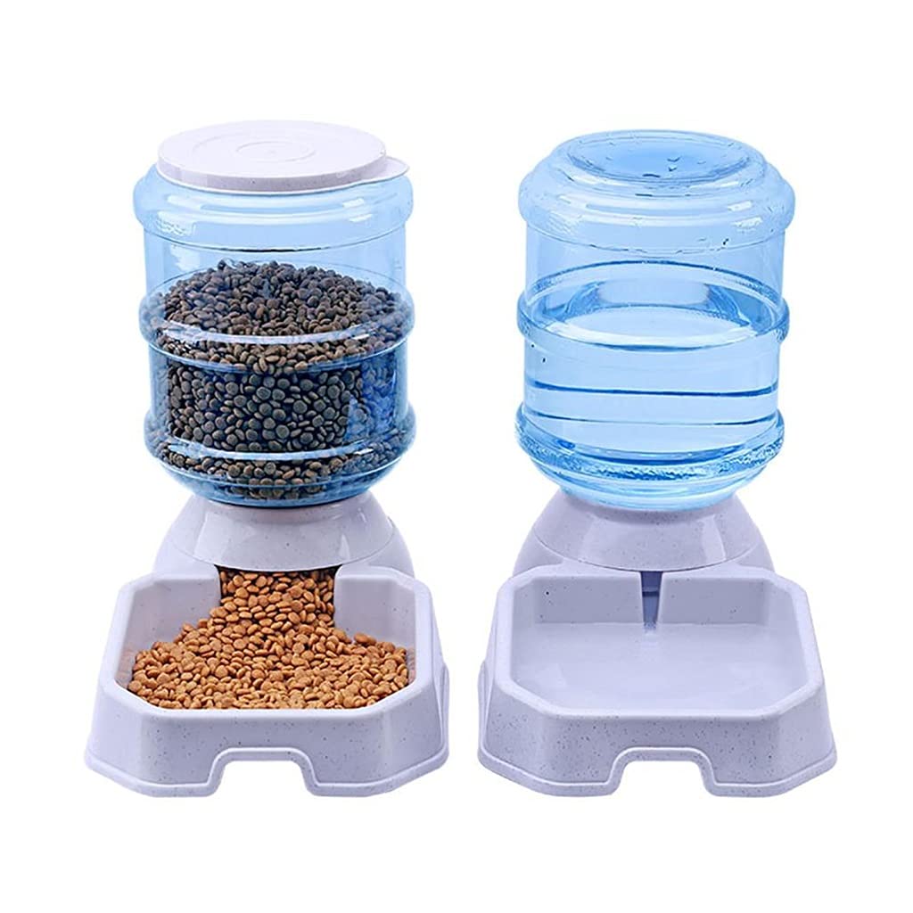 3.8L Automatic Pet Feeders Dog Drinking Bowl Large Capacity Water Food Holder Dogs Supplies