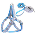 Dog Harness Adjustable Nylon Pet Puppy Vest Leash Suit Small and Medium-Sized Dogs and Cats Supplies