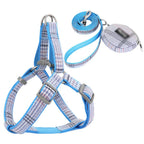 Dog Harness Adjustable Nylon Pet Puppy Vest Leash Suit Small and Medium-Sized Dogs and Cats Supplies