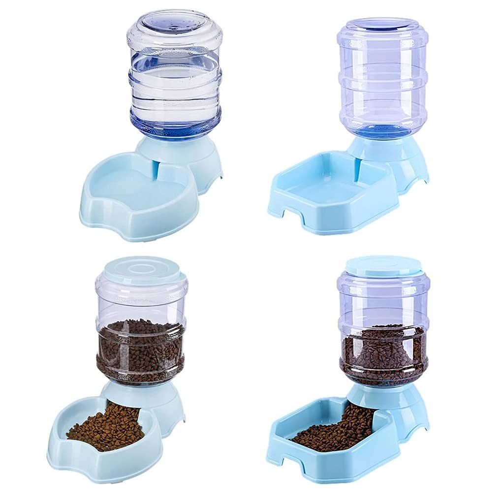 3.8L Automatic Pet Feeders Dog Drinking Bowl Large Capacity Water Food Holder Dogs Supplies