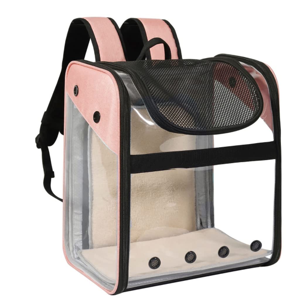 Pet Supplies Transparent Bag Backpack Folding Capsule Out Portable Case for