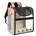 Pet Supplies Transparent Bag Backpack Folding Capsule Out Portable Case for