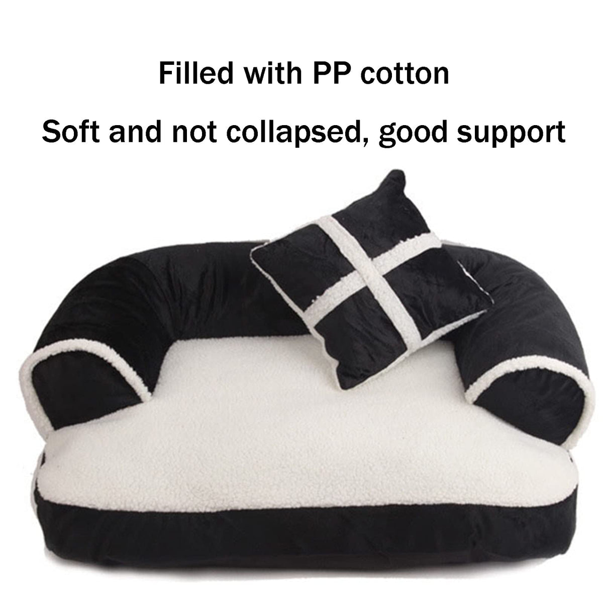 Pet Sofa Indoor Dog Kennel, Pet Sofa Removable and Washable, Dog Sofa Pet Supplies(Size:60cm)